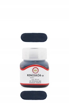 RENOSKÓR farba do skór licowych GRANATOWY