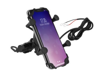 Держатель для телефона на руле мотоцикла 3D модель