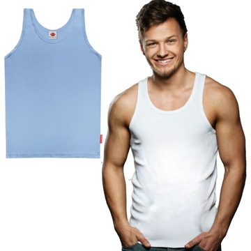 ФУТБОЛКА МУЖСКАЯ МУЖСКАЯ ФУТБОЛКА ИЗ ХЛОПКА НА РЕМЕНЯХ БОЛЬШАЯ 2XL XXL