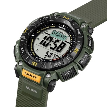 ProTrek Casio Solar Digital PRG-340 мужские часы