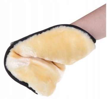 ПЕРЧАТКИ ДЛЯ МОЙКИ И ПОЛИРОВКИ КРАСКИ СТЕК АВТОМОБИЛЯ ШЕРСТЬ