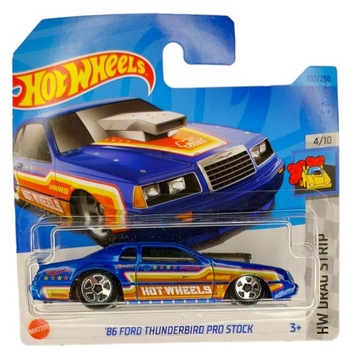 HW Hot Wheels '86 Ford Thunderbird Pro Stock