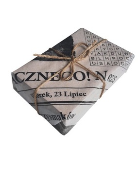 PAPIER PAKOWY BIAŁY GAZETA ARKUSZ 30x40cm 100szt