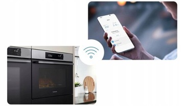 Духовка Samsung NV7B5645TAS Dual Cook + микроволновая печь NQ5B5713GBS