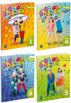 DRUŻYNA MARZEŃ PIĘCIOLATEK KARTY PRACY CZĘŚĆ 1-4