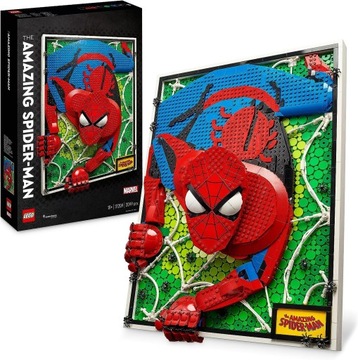 LEGO ART 31209 Niesamowity Spider-Man Spiderman