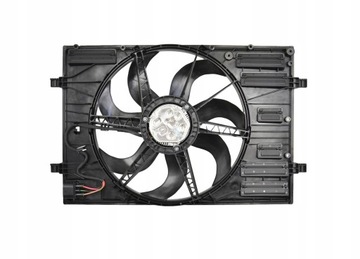 WENTYLATOR CHŁODNICY + OBUDOWA VW GOLF 7 13-