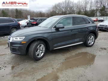 Audi Q5 II SUV 2.0 TFSI 252KM 2018 Audi Q5 Premium Plus, zadbany, od ubezpieczalni 2.0 Benzyna 252KM