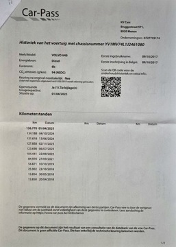 Volvo V40 II Hatchback Facelifting 2.0 D2 120KM 2017 VOLVO V40 R-DESING! Stan idealny!, zdjęcie 31