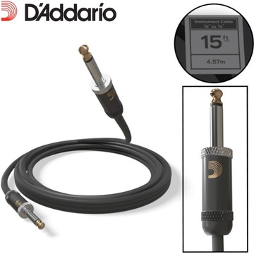 PW-AMSG-15 American Stage 15feet Przewód instrumentalny 4,5 metra D'Addario