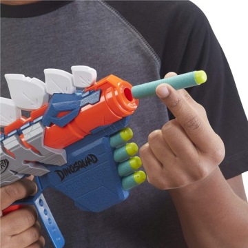 NERF BLASTER DINOSQUAD STEGOSMASH + 5 стрел F0805