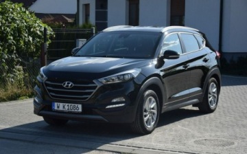 Hyundai Tucson III SUV 1.6 T-GDI 177KM 2016 Hyundai Tucson 1.6 TGDI 4x4 Navi Kamera 2 KPL KOL Oryginal Lakier Serwis S
