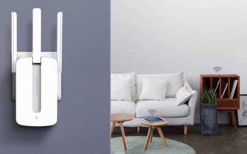 MERCUSYS MW300RE Усилитель сигнала повторителя Wi-Fi с 3 антеннами