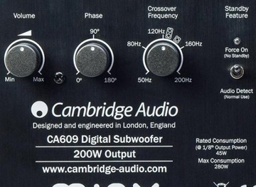 АКТИВНЫЙ САБВУФЕР CAMBRIDGE AUDIO MINX X201 БЕЛЫЙ