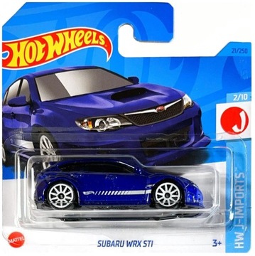 Hot Wheels Subaru WRX STI HW J-Imports 2/10 1:64