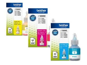 НАБОР ЧЕРНИЛ BROTHER BT-5000 CMY