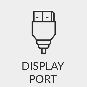 Adapter DisplayPort HDMI 4K 60Hz 20cm DP 1.4 Spacetronik Przejściówka MOCNY