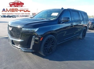 Cadillac Escalade III 2022 Cadillac Escalade 2022r., 6.2L, ESV, 4WD, 4dr Sport Platinum 6.2 Benzyna