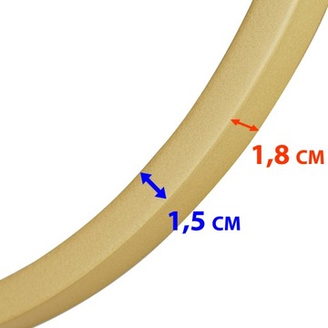 LUSTRO W ZŁOTEJ RAMIE 60 CM WISZĄCE DEKORACYJNE