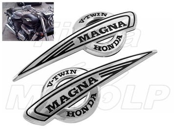 EMBLEMAT ZNACZEK NAKLEJKA LOGO NA ZBIORNIK HONDA VF 250 750 1100 MAGNA