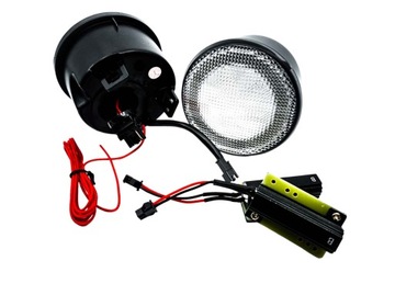 СВЕТОДИОДНЫЕ КОЛЬЦЕВЫЕ ФОНАРИ + ПОВОРОТЫ ДХО JEEP WRANGLER JK YJ 07-18 HALO