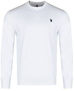 U.S. POLO ASSN. - MĘSKA BLUZA MAX 187 64992 52088 100 biała bluza