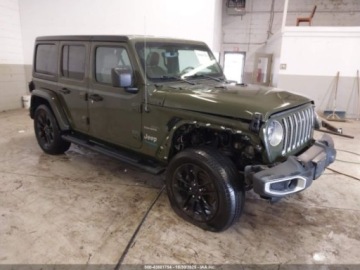 Jeep Wrangler IV 2021 Jeep Wrangler 2021 Jeep Wrangler 4xe Unlimited Sahara 4x4 2.0 Benzyna 270KM, zdjęcie 6