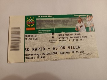 RAPID WIEDEŃ - ASTON VILLA 20-08-2009