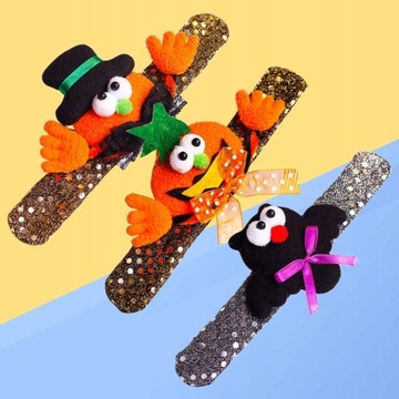 3 шт. Хэллоуинские браслеты с