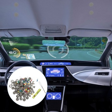 Набор шпилек для ремонта обивки крыши автомобиля.