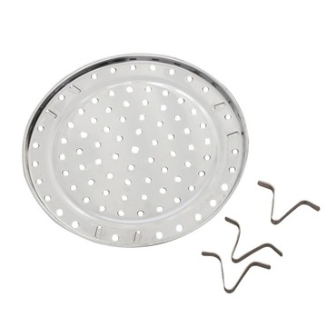 KOSZYK DO GOTOWANIA NA PAROWNIKU WARZYW OKRĄGŁY KOSZYK DO GOTOWANIA NA PAROWNIKU GARNEK DO KONSERWOWANIA 22 CM