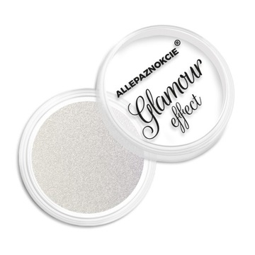 Pyłek do paznokci PERŁOWY Glamour Effect GOLD nr2 ze złotą poświatą +PILNIK