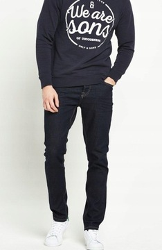 Slim Fit Ciemny Granat Jeans Męski ONLY SONS 29/30