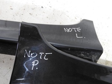 NISSAN ПРИМЕЧАНИЕ II E12 12-16 Z11 G Накладки на боковые пороги правый левый комплект