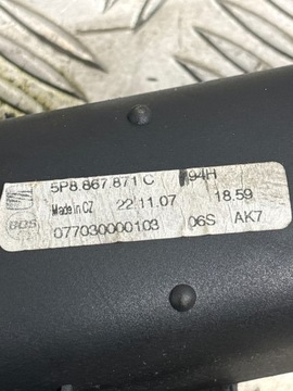 PEUGEOT 508 2011 ROLETA KUFRU