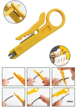 ТЕСТЕР СЕТЕВОГО КАБЕЛЯ RJ45 НАБОР ИНСТРУМЕНТОВ ДЛЯ РАЗЪЕМНИКОВ LAN3 Обжимные устройства