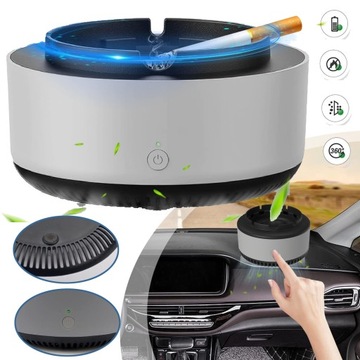 INTELIGENTNA ELEKTRONICZNA POPIELNICZKA, ZDEJMOWANA, BEZZAPACHOWE, BEZDYMNE