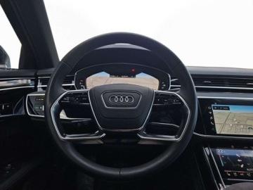 Audi A8 D5 Sedan Facelifting 3.0 55 TFSI 340KM 2023 Audi A8 Long, panoramiczny dach, skretna tylna os, kamery 360, head up, BO, zdjęcie 13