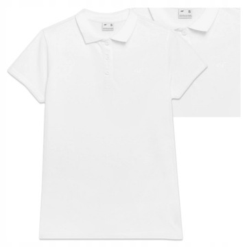 4F T-shirt Koszulka Polo z Kołnierzykiem F585 L