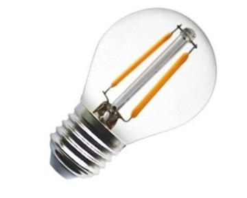ŻARÓWKA EDISON E27 2W BIAŁA CIEPŁA-GIRLANDA