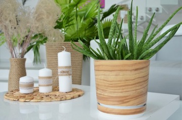 Набор из 3-х свечей БОХО украшения настольные украшения свеча