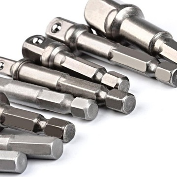 ПЕРЕХОДНИКИ ДЛЯ ОТВЕРТОК НАСАДКИ 1/4 3/8 1/2