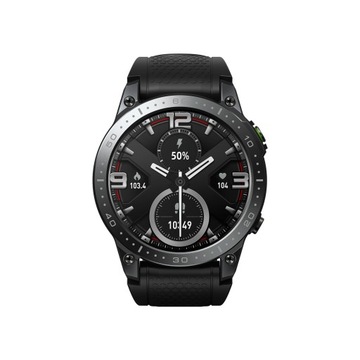 Smartwatch Zeblaze Ares 3 Pro czarny - czujnik tętna/akcelerometr/żyroskop