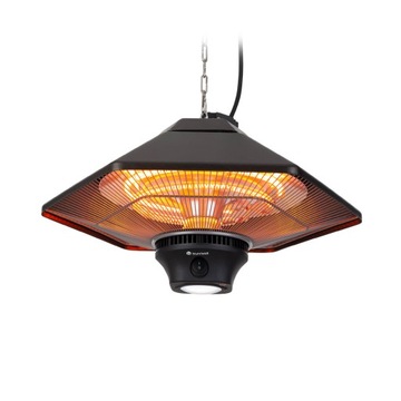 Promiennik tarasowy Wiszący Lampa LED Pilot Blumfeldt Heat Hexa