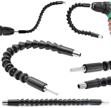 ГИБКИЙ АДАПТЕР-УДЛИНИТЕЛЬ ДЛЯ ОТВЕРТОК И СВЕРЛ 30 СМ