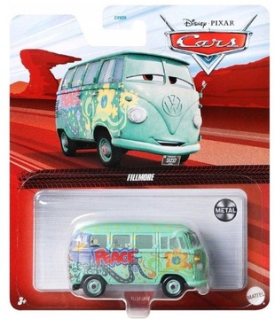 OGÓREK FILLMORE Autobus VW Auta Cars Disney Mattel