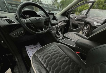 Ford Kuga II SUV Facelifting 2.0 TDCi 180KM 2018 Ford Kuga II VIGNALE AUTOMAT gwarancja bezwypadkowa zarejestrowa 4x4, zdjęcie 18