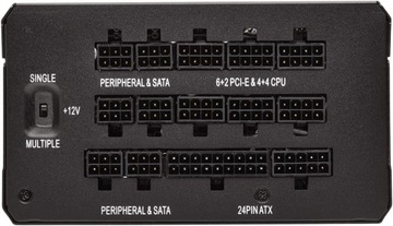 БЛОК ПИТАНИЯ CORSAIR HX1200 1200 Вт 80 PLUS PLATINUM