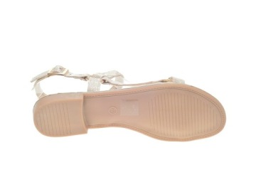 Сандалии на плоской подошве H8-211 Золото р.38