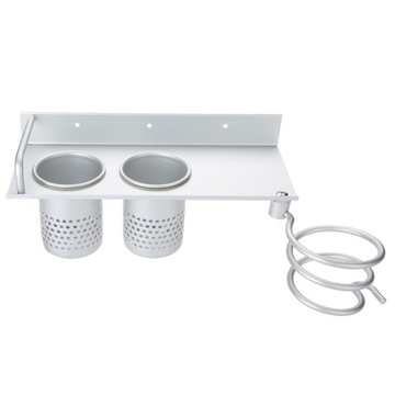 1 шт., настенный держатель для фена для ванной комнаты, органайзер, стеллаж для хранения, га